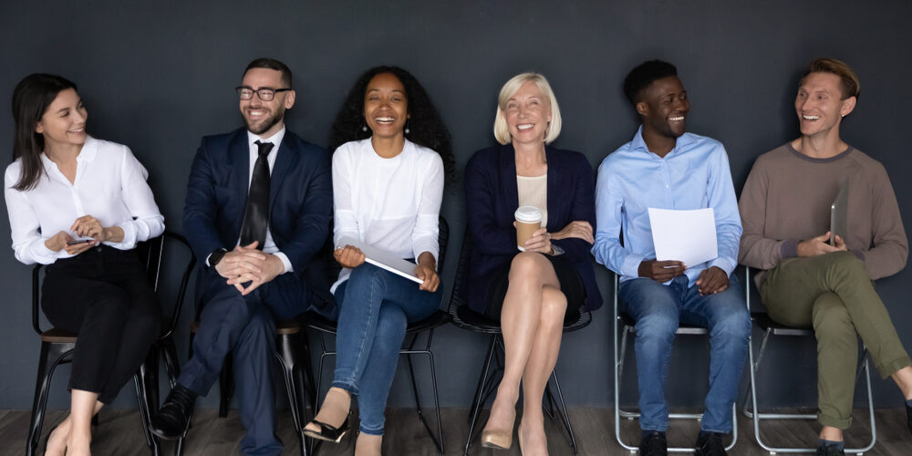 Happy,Multiracial,Professional,Business,People,Young,And,Old,Applicants,Group