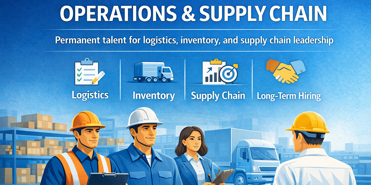 Direct hire operations & supply chain