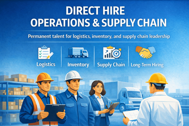 Direct hire operations & supply chain
